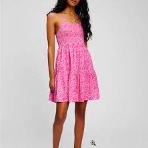 GAP Smocked Tiered Mini Dress NWT